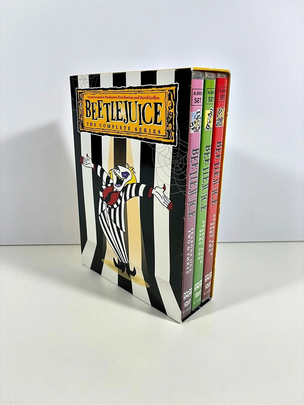 BEETLEJUICE The Complete Series WB Seasons 1-4 (DVD 12-Disc Box Set) LIKE NEW